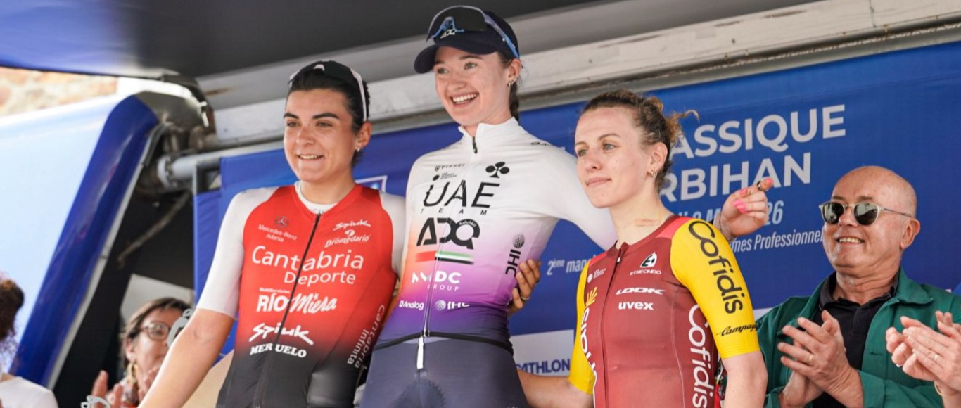 Valentine Fortin claimed her first podium of the season !
