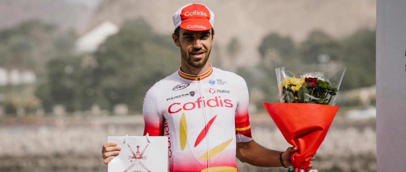 Jesús Herrada termine 3ème du Tour d'Oman
