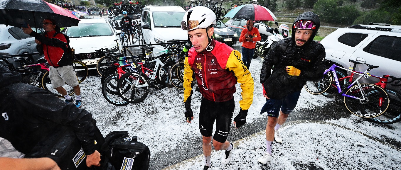 La Vuelta – Étape 3 : Une étape interrompue par les conditions météo
