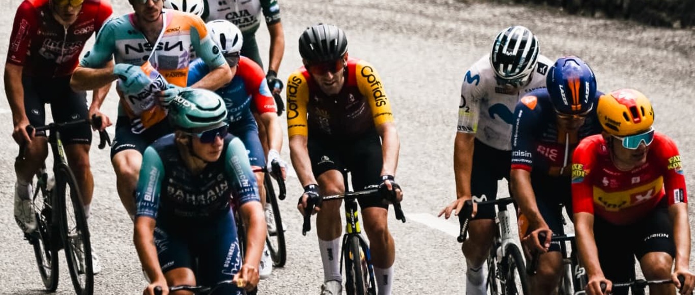 Tour Auvergne-Rhône-Alpes – Stage 2 – Benjamin Thomas in the Breakaway