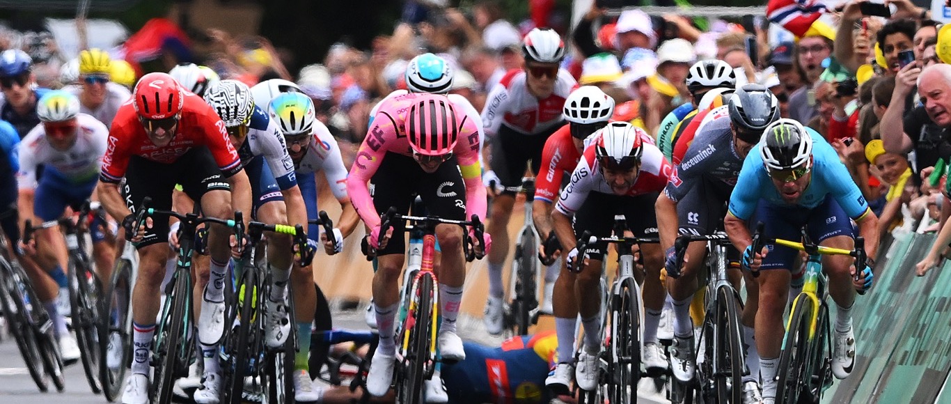 Tour de France - Étape 5 Un final frustrant et un sacré réflexe !  