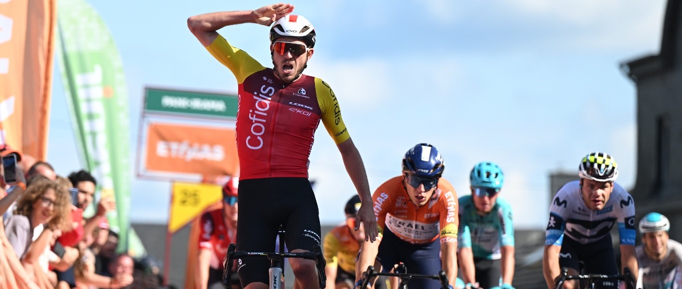 Tour de Wallonie - Étape 5 - Clément Izquierdo,  une première en fanfare !