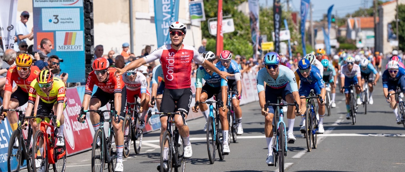 Tour du Poitou-Charentes - 2e étape Milan Fretin,  retour gagnant !