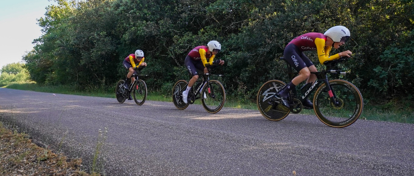 Vice-champions of France in the team time trial